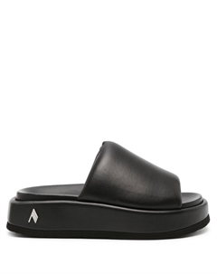 Шлепанцы Mia на платформе, черный The attico