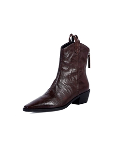 Ботильоны унисекс, темно-коричневый Echo&yolo