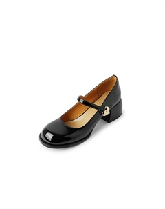 Туфли Мэри Джейн женские, черный Quicheshoes