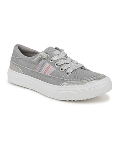 Женские слипоны Alex, цвет Fog Gray Linen Fabric Blowfish malibu