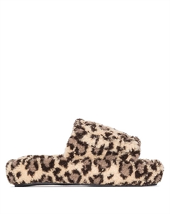 Слиперы с леопардовым принтом, бежевый Natasha zinko