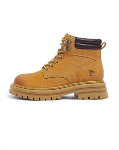 Женские уличные ботинки, Розовый (на флисовой подкладке) Camel