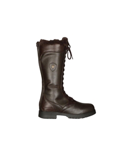 Стандартные кожаные деревенские ботинки Nola на шнуровке, коричневый Moretta