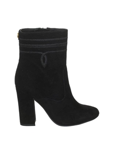 Ботинки на каблуке с круглым носком fllu23sue10 женщина, черный Guess