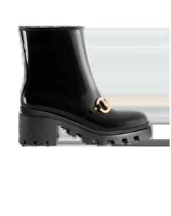 Ботинки Wmns Horsebit Ankle Boot, черный Gucci