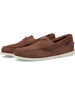 Топсайдеры Portland Rough Out, цвет Dark Brown/Brown Dark Sebago