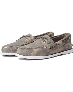 Топсайдеры A/O 2-Eye Nubuck, хаки Sperry