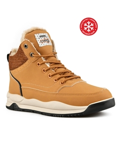 Мужские повседневные коричневые ботинки на теплой подкладке Tendenz