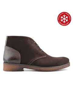 Мужские коричневые повседневные ботинки на теплой подкладке Tendenz