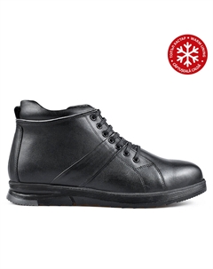 Мужские повседневные ботинки черные на теплой подкладке Tendenz