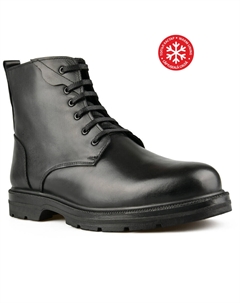 Мужские повседневные ботинки черные на теплой подкладке Tendenz