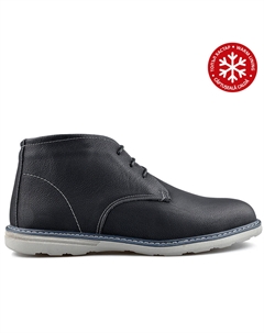 Мужские повседневные ботинки черные на теплой подкладке Tendenz