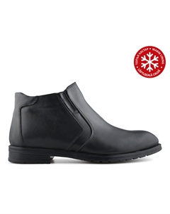 Мужские повседневные ботинки черные на теплой подкладке Tendenz