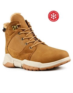 Мужские повседневные коричневые ботинки на теплой подкладке Tendenz