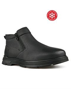 Мужские повседневные ботинки черные на теплой подкладке Tendenz