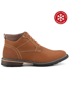 Мужские коричневые повседневные ботинки на теплой подкладке Tendenz