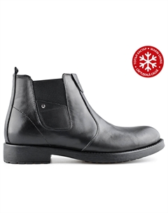 Мужские повседневные ботинки черные на теплой подкладке Tendenz