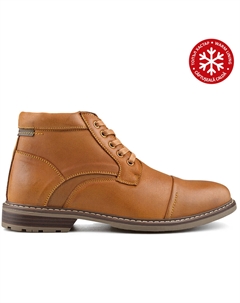 Мужские коричневые повседневные ботинки на теплой подкладке Tendenz