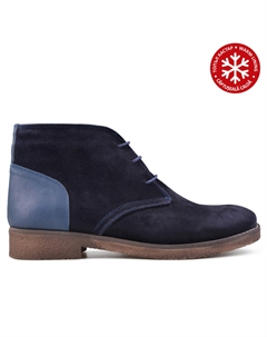 Мужские повседневные ботинки темно-синего цвета на теплой подкладке Tendenz