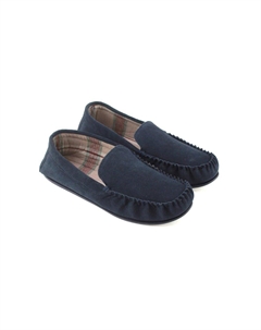 Замшевые мокасины Harris, темно-синий Eastern counties leather