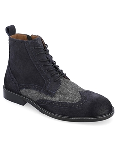 Мужские ботинки Jarett Wing Tip, синий Thomas & vine