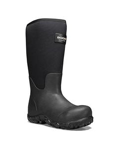 Мужские водонепроницаемые рабочие ботинки Workman с композитным носком 17 дюймов, черный Bogs°