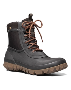 Мужские водонепроницаемые зимние ботинки на шнуровке Arcata Urban, коричневый Bogs°