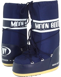 Зимние ботинки Nylon, синий Moon boot