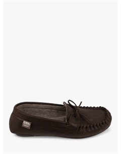 Потертые тапочки-мокасины, коричневый Totes