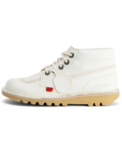 Полуботинки Hi Vegan Ankle, белый Kickers