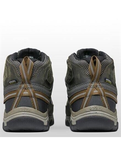 Targhee III Mid водонепроницаемые широкие походные ботинки мужские, цвет Black Olive/Golden Brown Keen