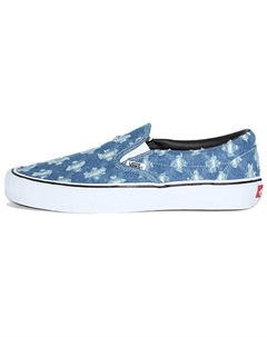 Слипоны Slip-On Supreme Hole Punch Denim Blue Vans