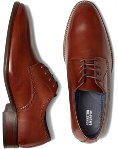 Оксфорды Stockton Plain Toe, цвет Tan Johnston & murphy
