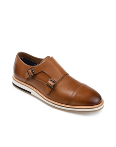 Слипоны Thatcher Monk с ремешками, коричневый Thomas & vine