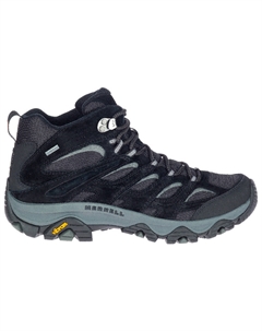 Ботинки для прогулки Moab 3 Mid GTX, цвет Black/Grey Merrell