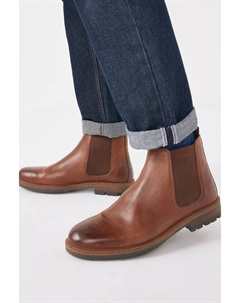 Кожаные ботинки челси с подошвой и протектором Next