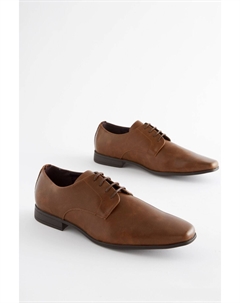 Туфли дерби с квадратным носком, коричневый Next