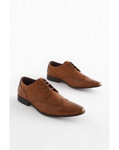 Туфли-броги, коричневый Next
