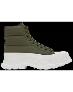 Ботинки Tread Slick Boot 'Khaki Nylon', зеленый Alexander mcqueen