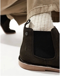 Ботинки Bravo chelsea черного цвета Jack & jones