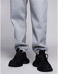 Массивные кроссовки в черно-белом цвете Asos design