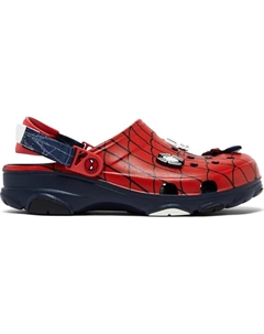 Кроссовки Marvel x All-Terrain Clog 'Spider-Man', красный Crocs