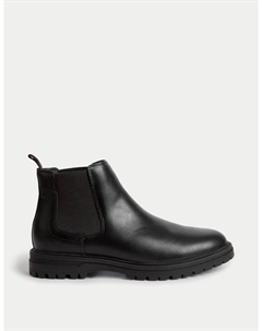 Ботинки Челси с рифленой подошвой, черный Marks & spencer