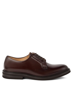 Дерби на шнуровке, коричневый Brunello cucinelli