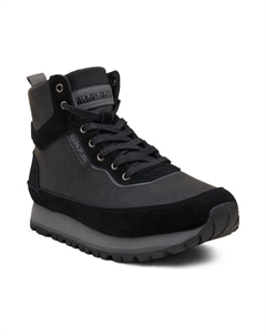 Ботинки мужские кожаные высокие, черный Napapijri