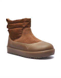 Мужские ботинки зимние Classic кожаные, коричневый Ugg
