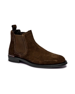 Ботинки-челси кожаные, зеленый Tommy hilfiger