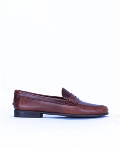 Мокасины-туфли с маской «морской конек» Cyclone с резиновой подошвой 1901, коричневый Tuffskull