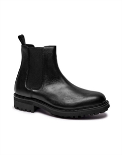 Ботинки-челси мужские кожаные, черный Calvin klein