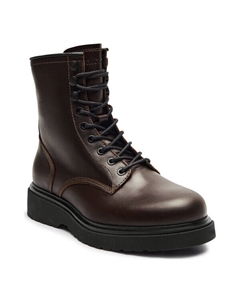 Ботинки мужские высокие на толстой подошве, коричневый Calvin klein